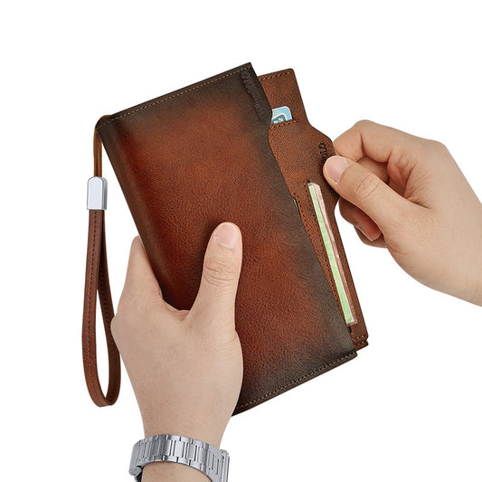 Men's Emperor Paul Long Swiping Driving License Men's Wallets