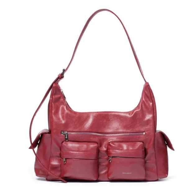 Charming Niche Saddle Song Yu Cui Crossbody Bags