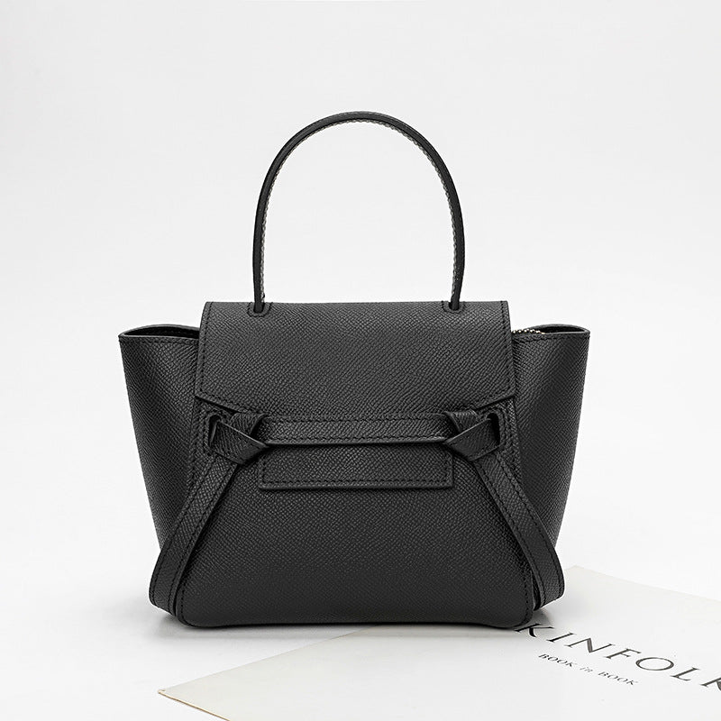 Women's Genuine Leather Catfish Yao Chen Smiling Crossbody Bags