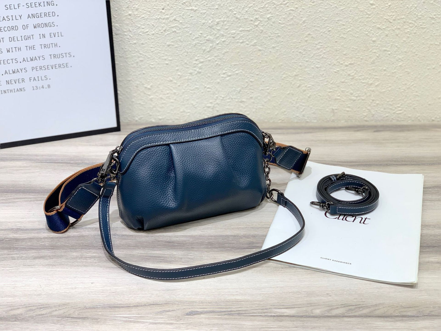 Women's Single Medium Lady's Large Capacity Three Crossbody Bags