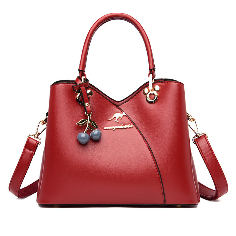 Charming Spring Mom Soft Leather Fashion Handbags