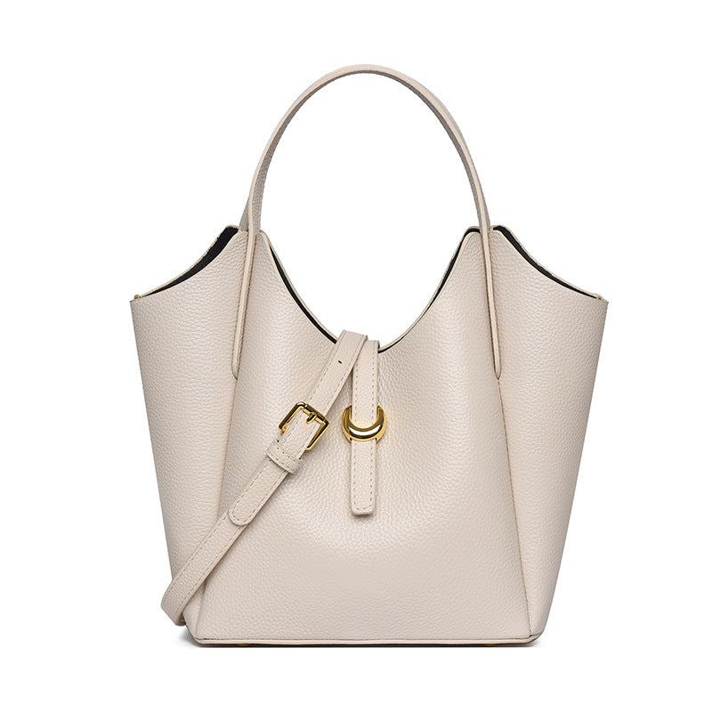 Women's Leather Soft Textured Large Capacity Hand Crossbody Bags