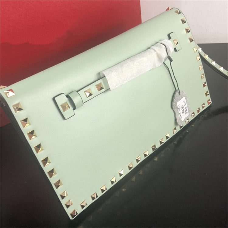 Women's Long Cattlehide Leather Fashion Large Temperament Capacity Versatile Handbags