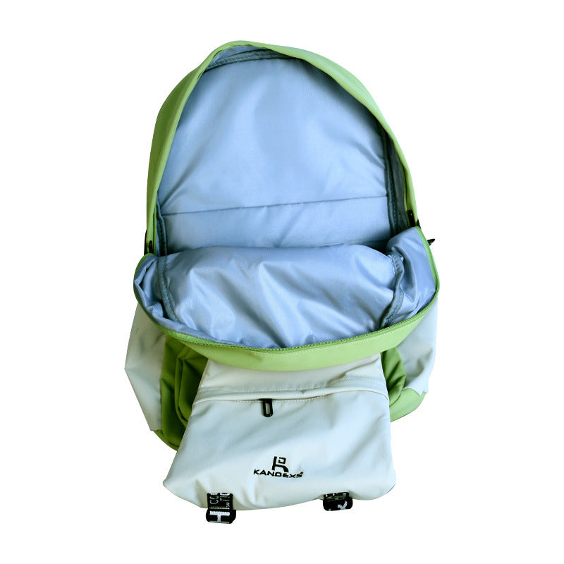 Women's & Men's High Textbook Large Capacity Waterproof Canvas Versatile Backpacks