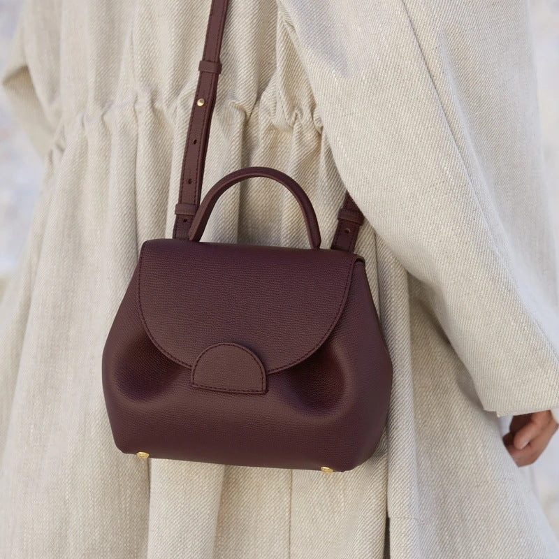 Women's Design High-grade Light Luxury Genuine Leather First Crossbody Bags