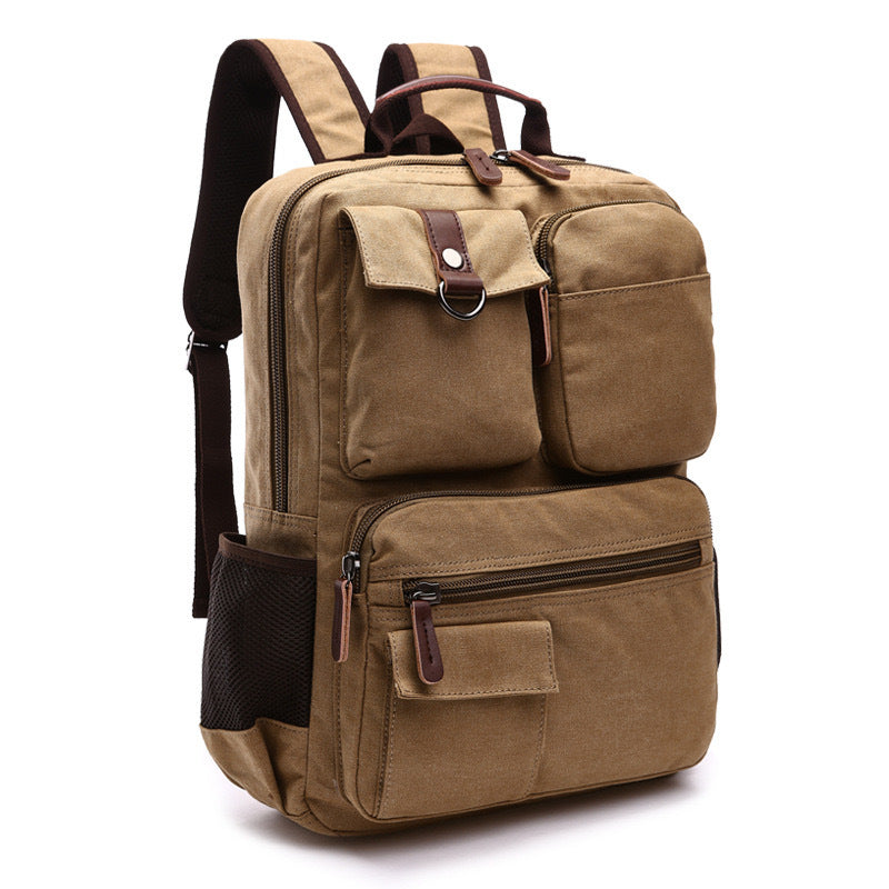 Canvas Durable Retro Large Capacity Junior Backpacks