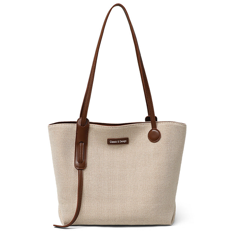 Beautiful Women's Niche Canvas Large Capacity Tote Bags