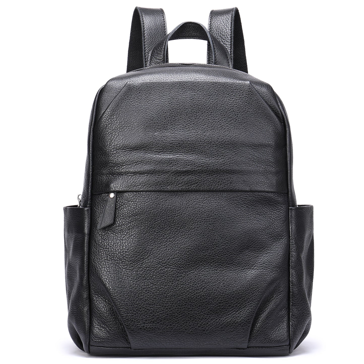 Fashion First Layer Leather Simple Genuine Backpacks
