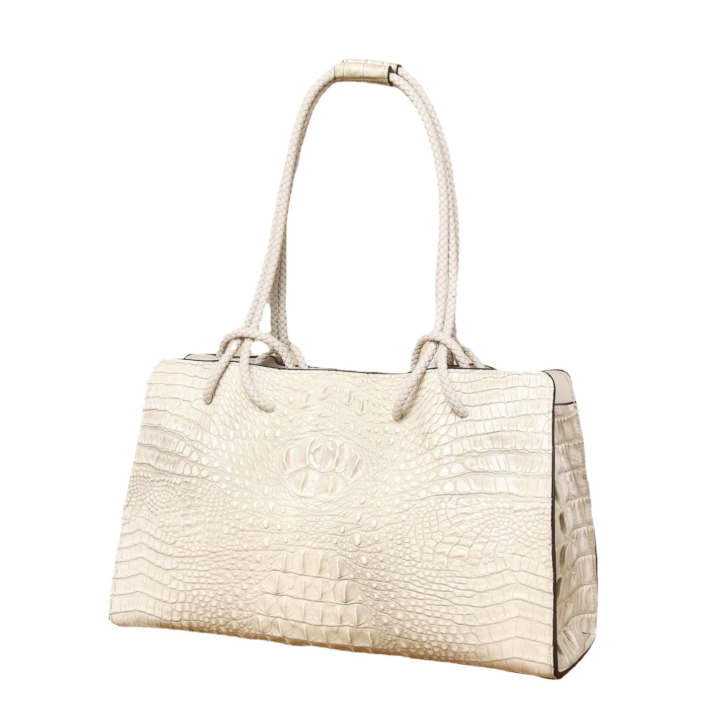 Women's Crocodile Pattern Large Capacity Fashion Trendy Handbags
