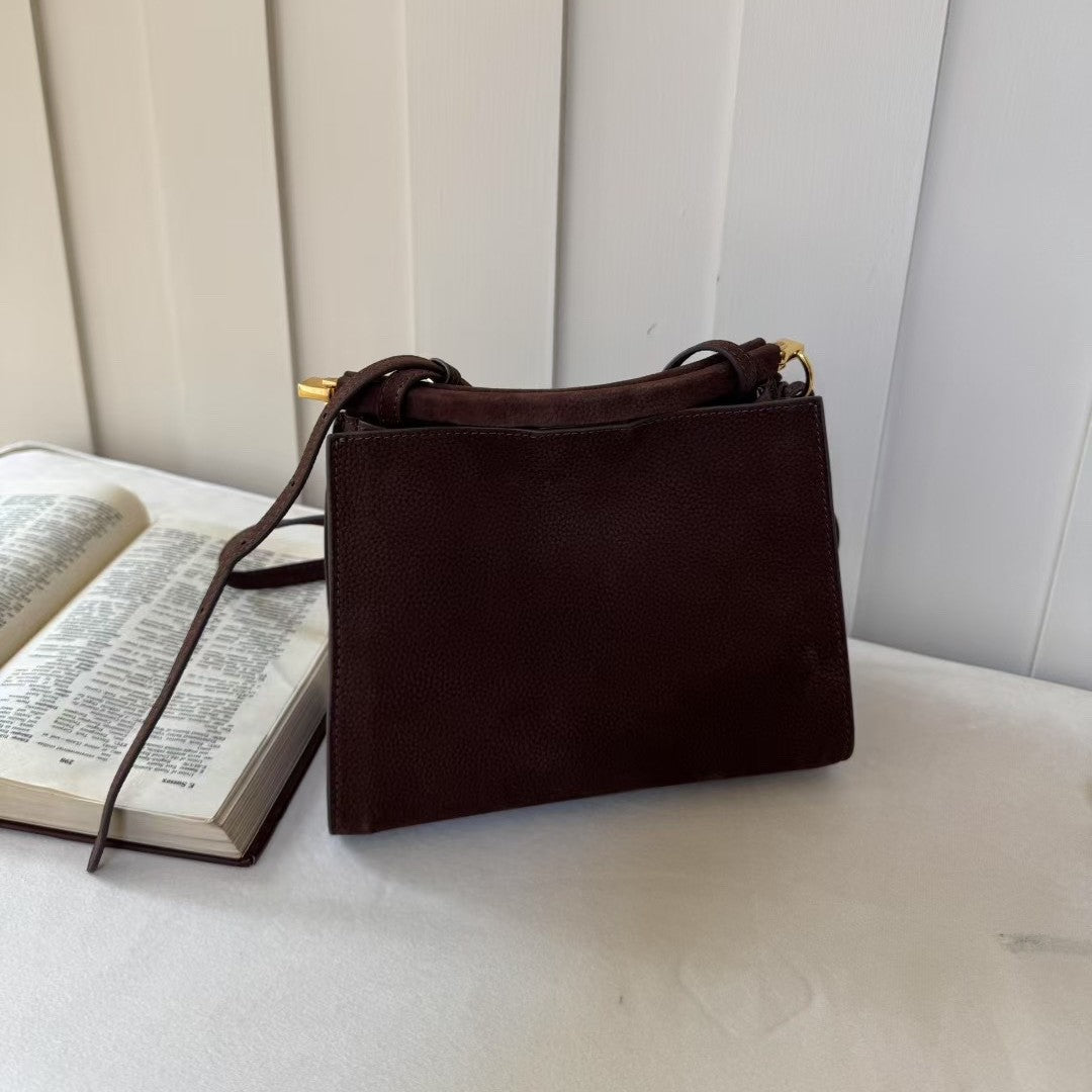 Layer Cowhide Elegant Underarm Fashion Simple Shoulder Bags