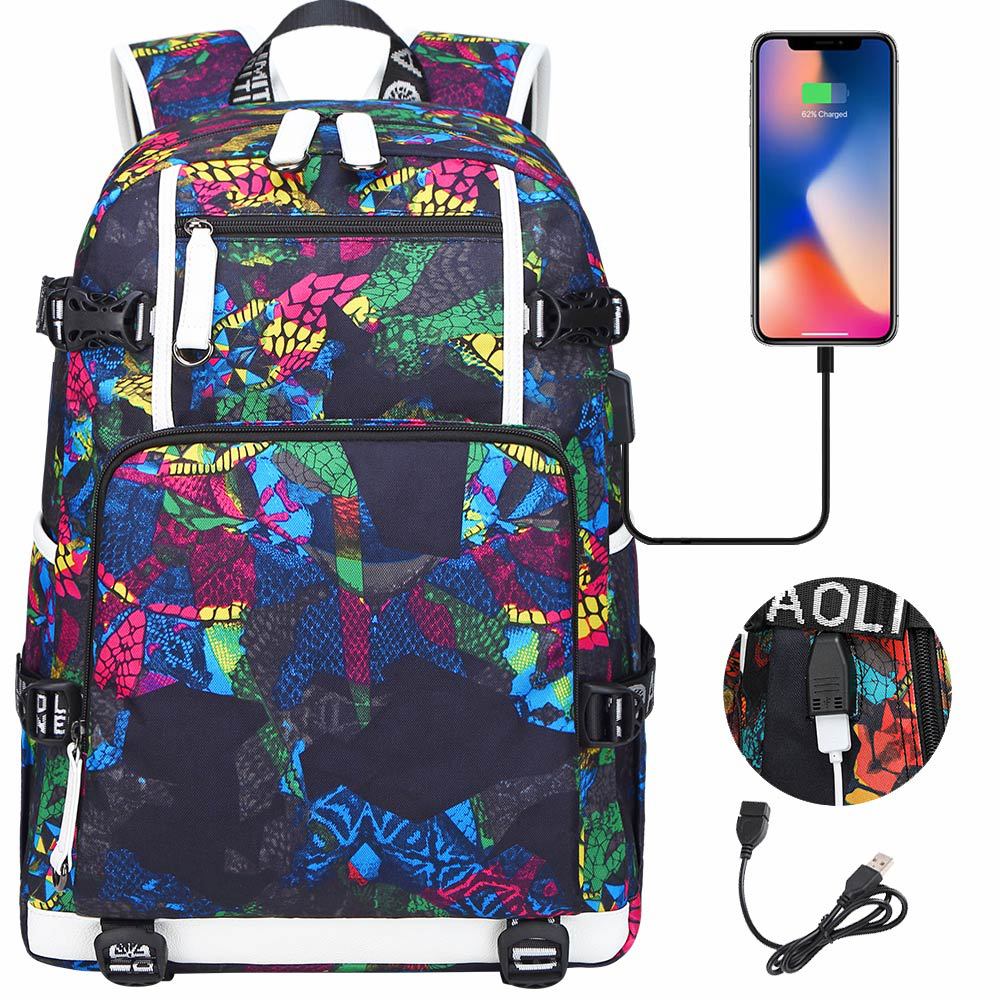 Women's & Men's & Printed Youth Large Capacity Backpacks