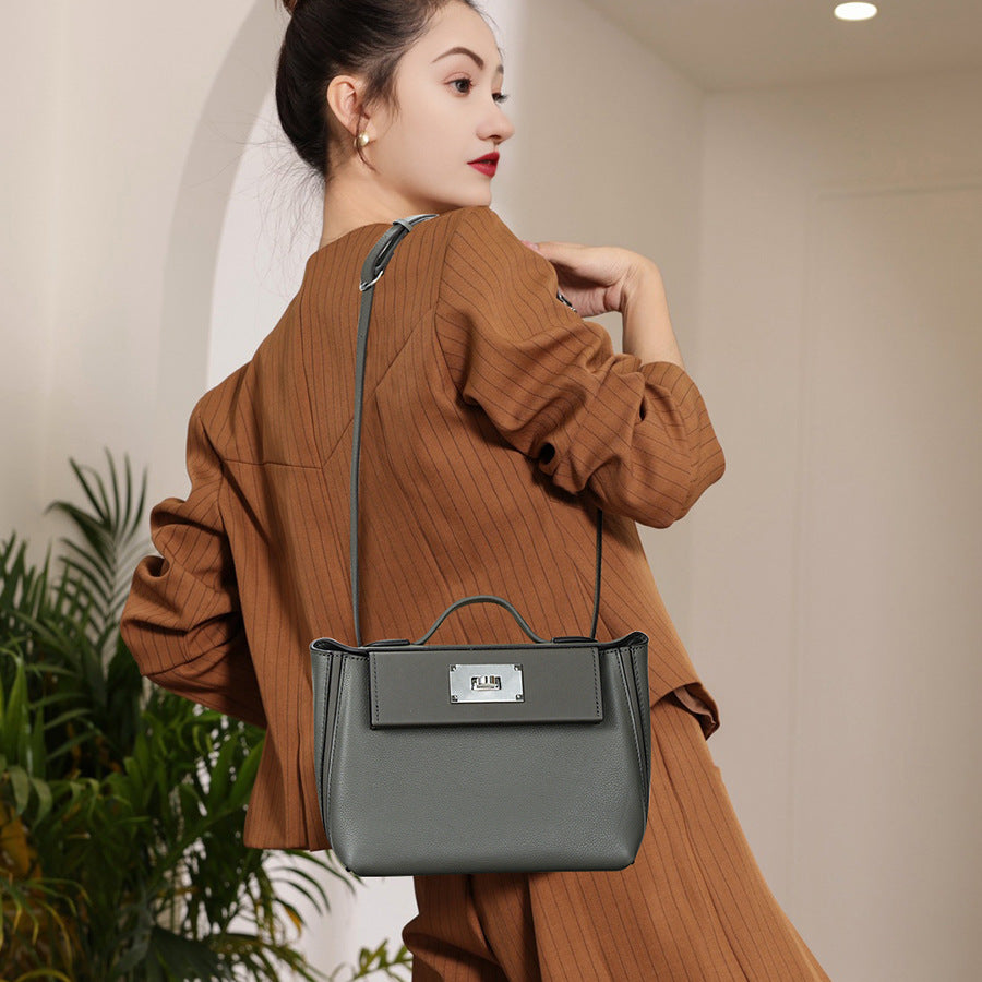Women's Minority High-grade Leather Kelly High Quality Shoulder Bags