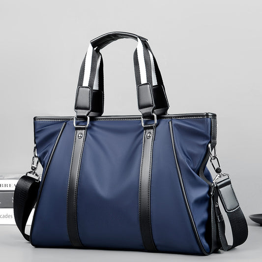 Men's Fashion Horizontal Oxford Cloth Trend Business Men's Handbags
