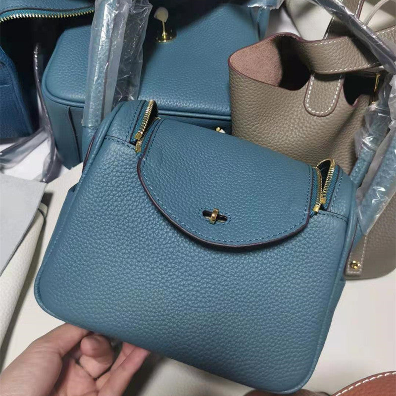 Women's Lindy Mini Doctor Cow Leather Portable Bags