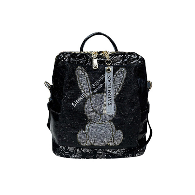 High-grade Rhinestone Fashion Large Capacity Commute Backpacks