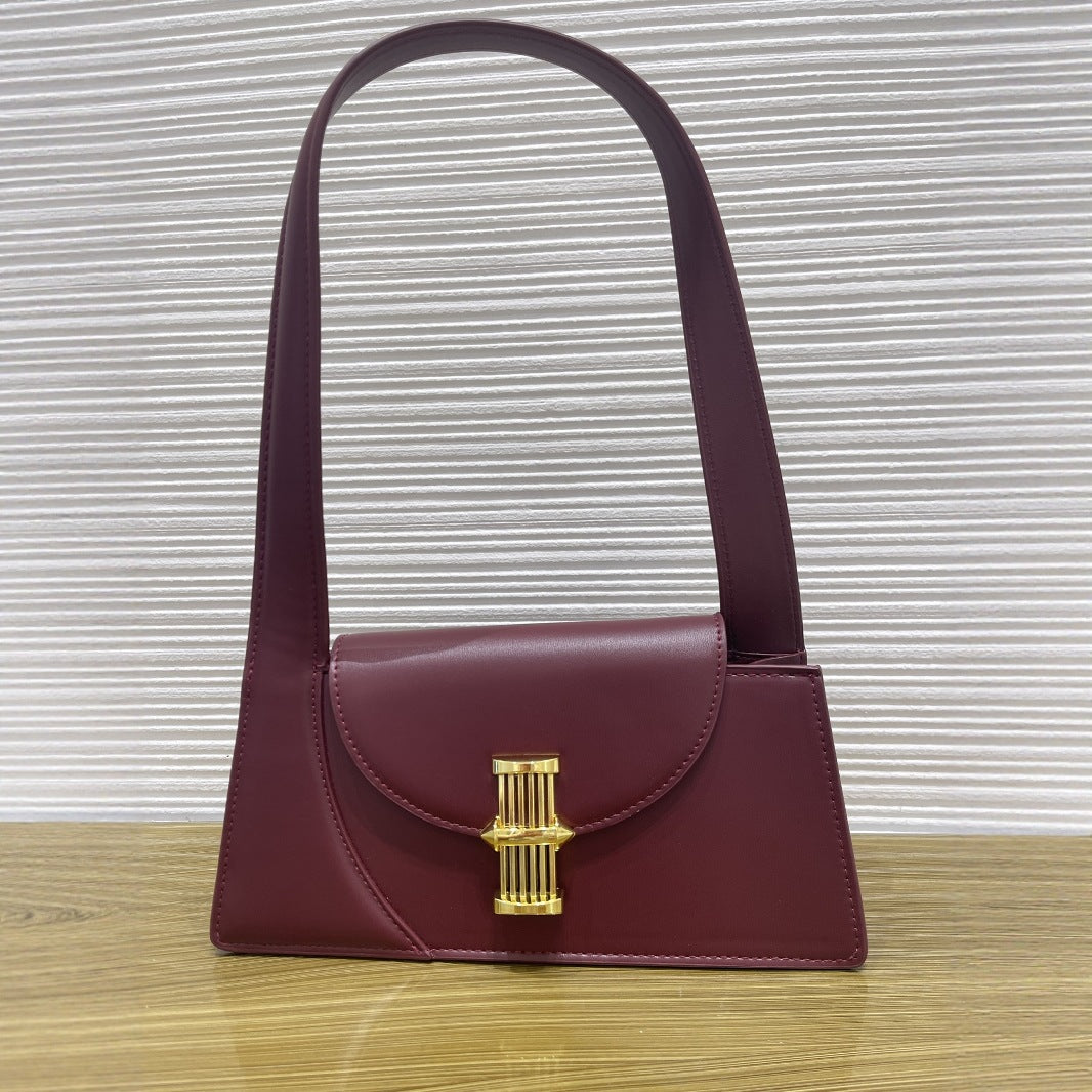 Women's Platinum Underarm Urban Simple Advanced French Entry Bags