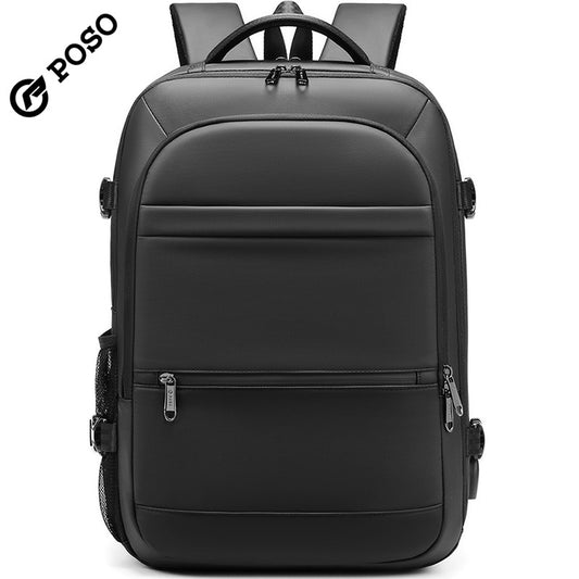 Men's Business Inch Large Capacity Computer Scalable Backpacks