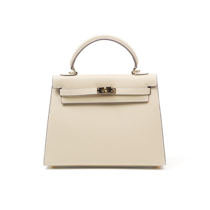 Women's Palm Print Genuine Leather Kelly Mini Bags