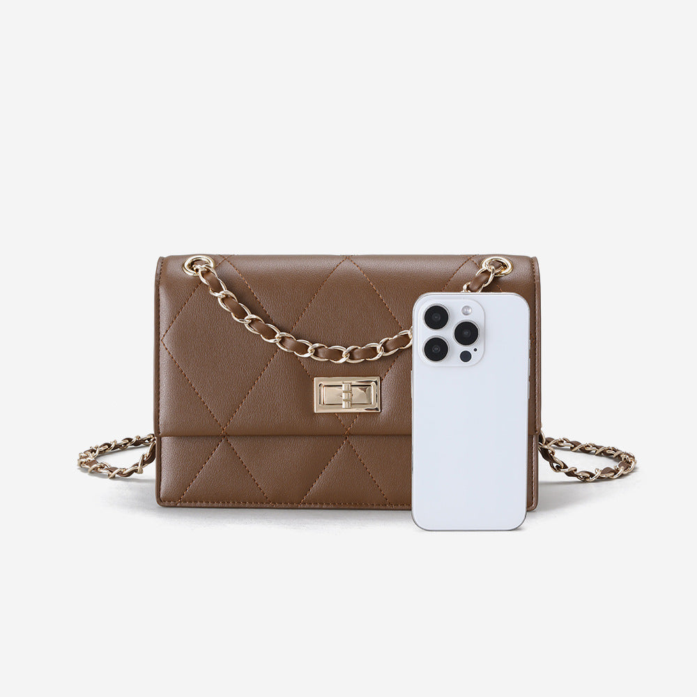 High-grade Korean Style Classic Rhombus Chain Armpit Bags