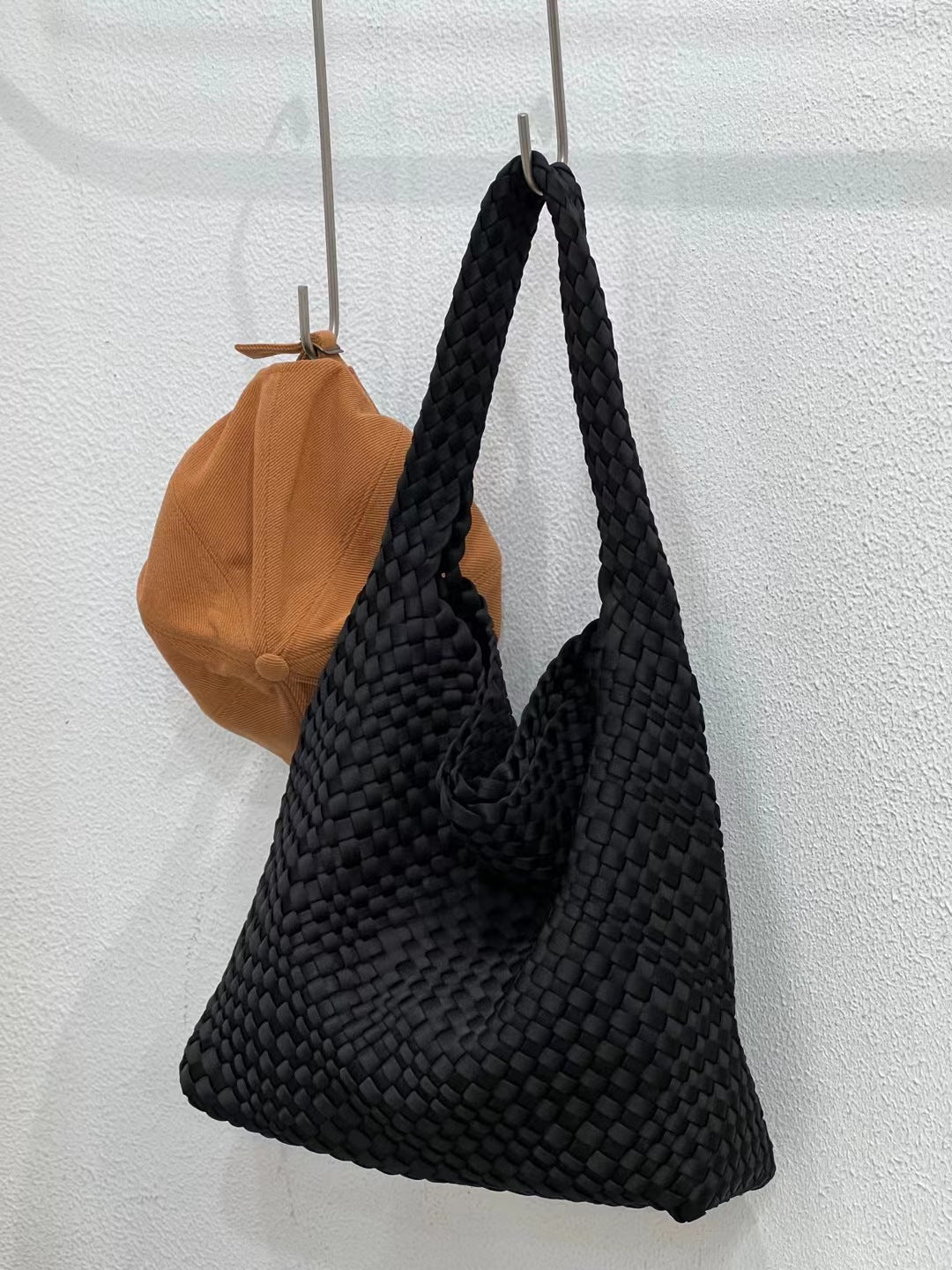 Women's Hand-woven Large Capacity Nylon Mother Chain Bags