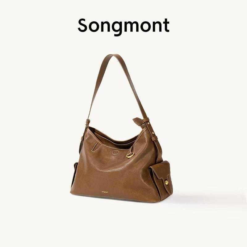 Loose Tracking Series Shallow Carpetbag Underarm Crossbody Bags