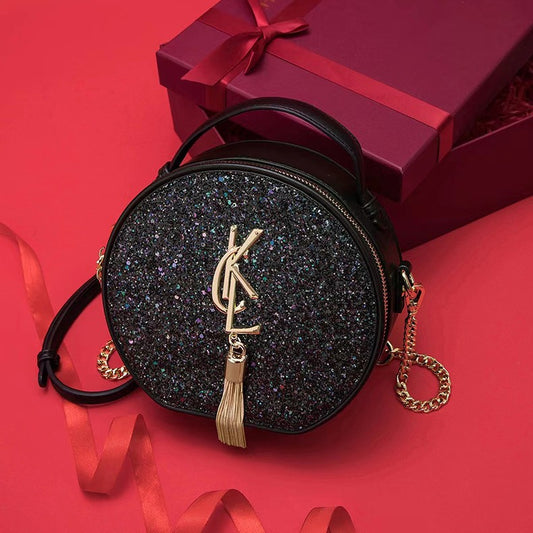Women's Niche High-grade Versatile Round Light Luxury Bags