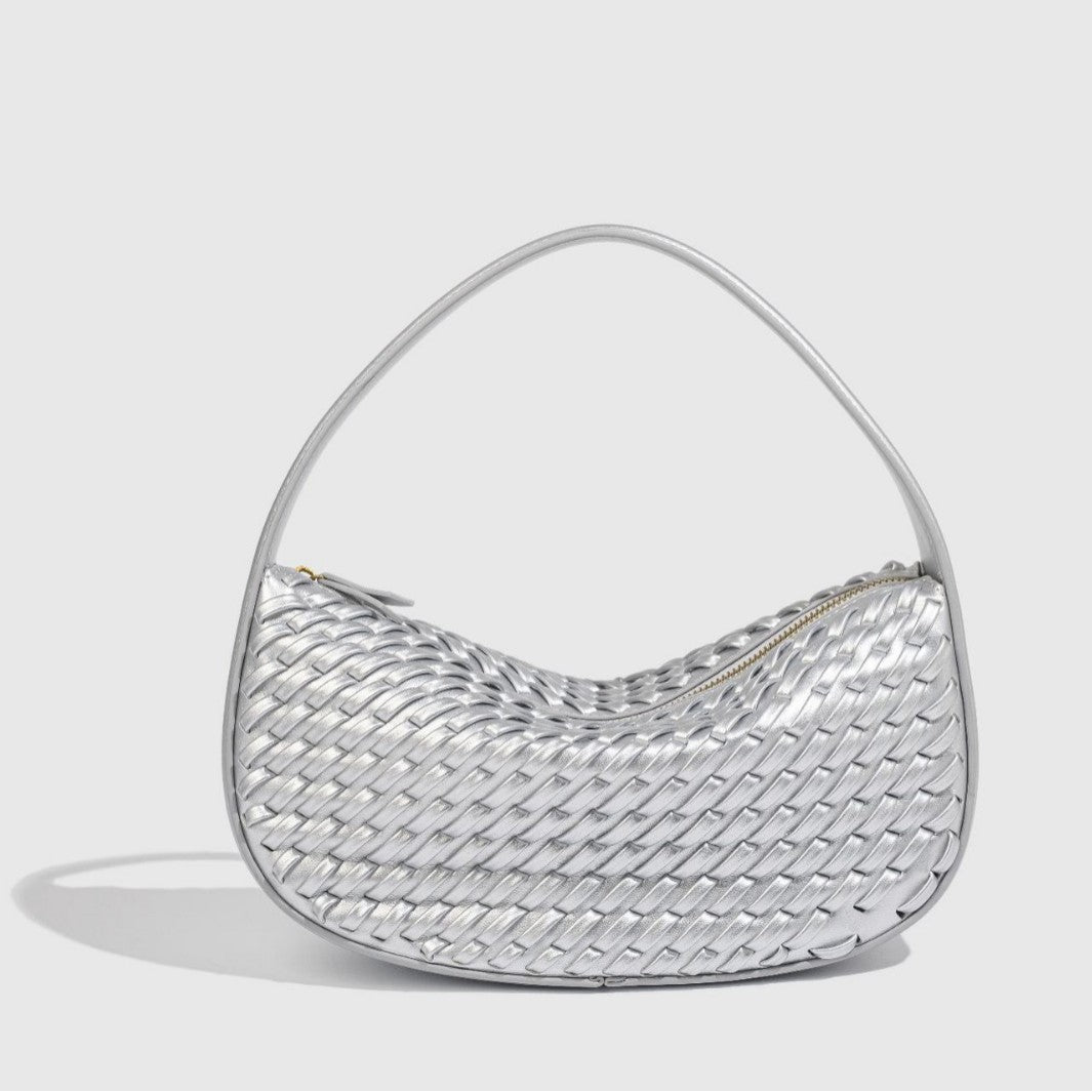 Women's Z Home Autumn Green Woven Effect Handbags