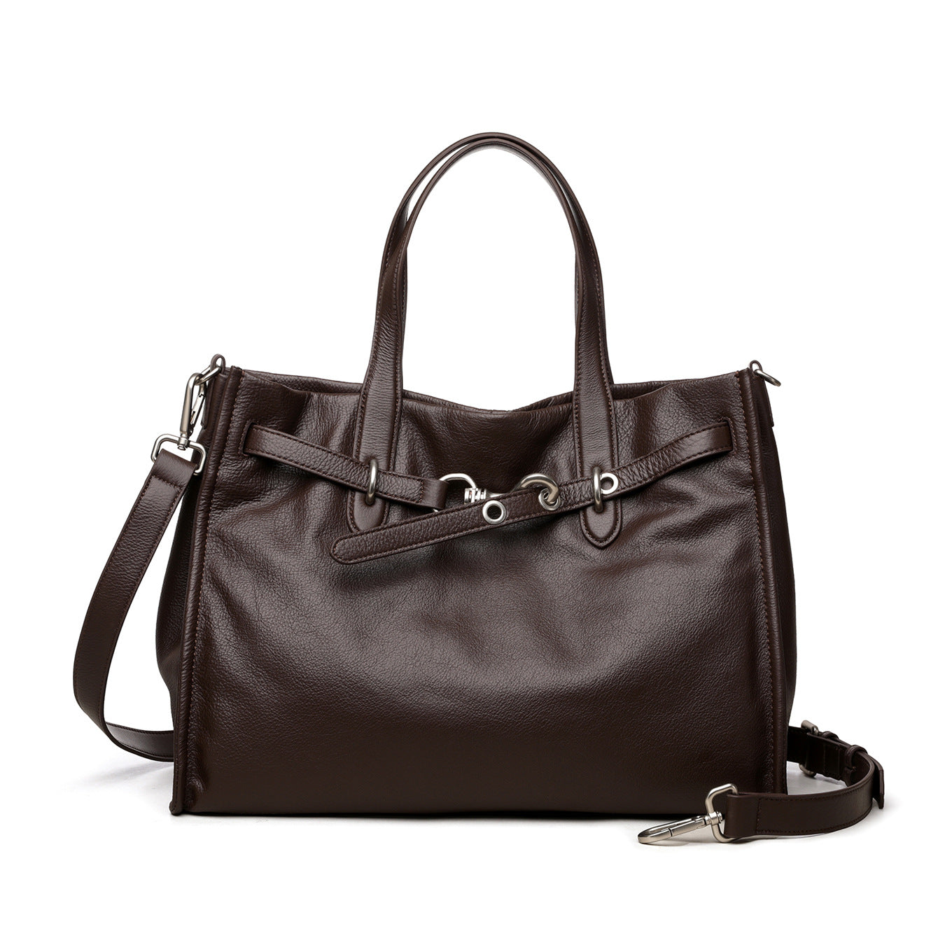 Daily Big Genuine Leather Large Capacity Handbags