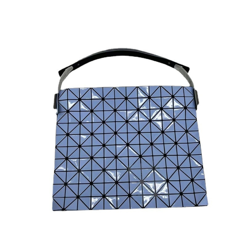 Women's Original Single Geometric Rhombus Baguette Portable Shoulder Bags