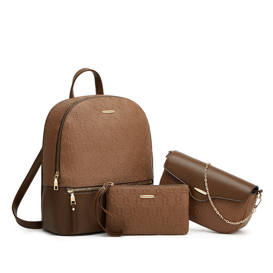 Classy Elegant Letter Design High-grade Embossed Tote Bags