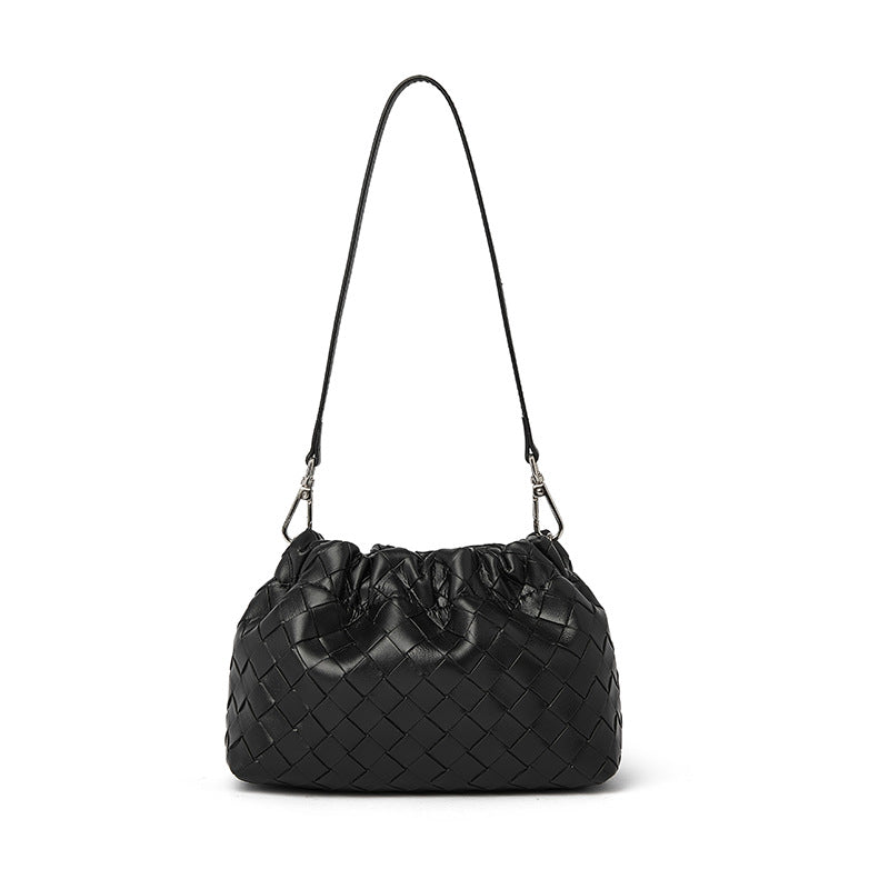 Chain Woven Pattern Classic Style First Crossbody Bags