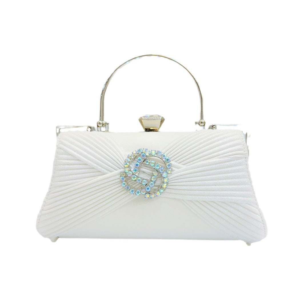 Women's Delicate Diamond Hand Party Banquet Dinner Evening Bags