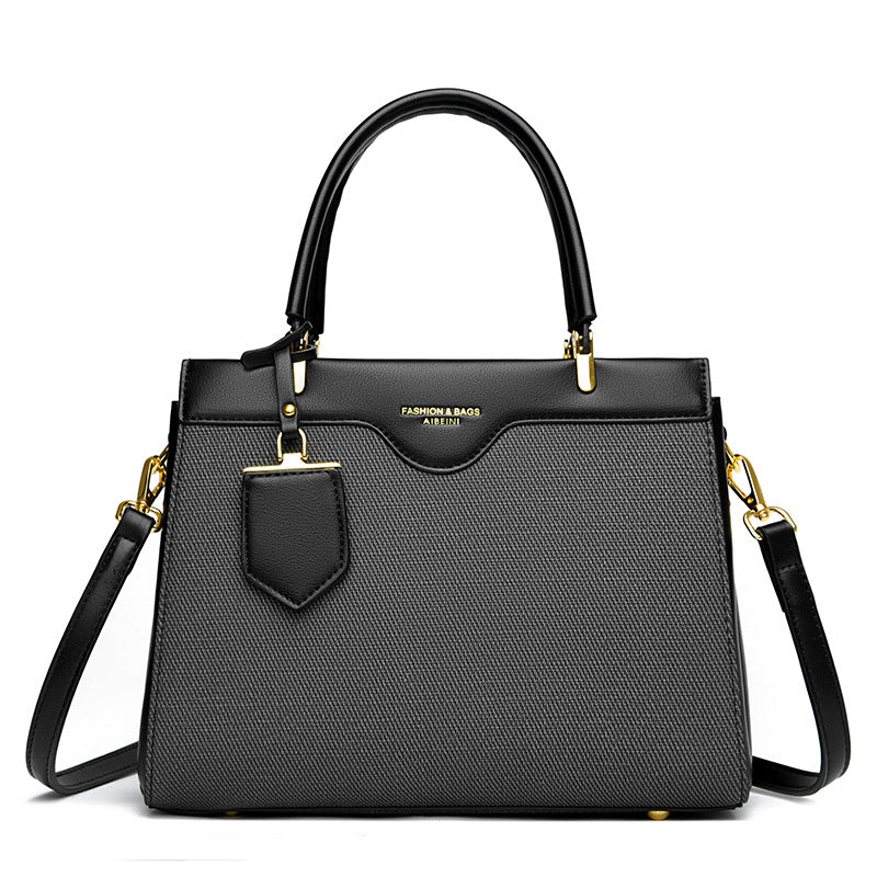 Women's Fashionable Simple Counter Large Capacity Portable Shoulder Bags