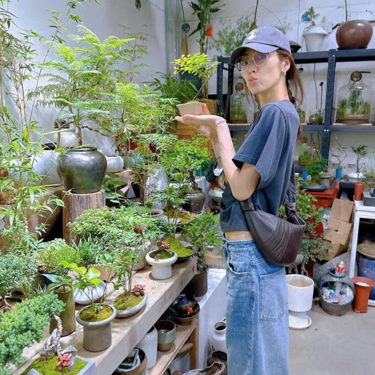 Design Sheepskin Croissant Lazy Versatile Leather Shoulder Bags