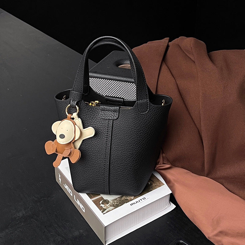 Women's Niche High Sense Genuine Leather Vegetable Bags