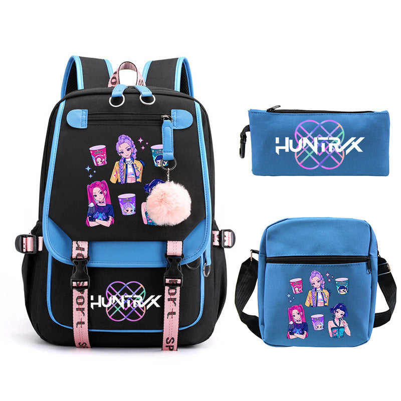 Elegant Children's Merchandise Printed Fashion Pencil Backpacks