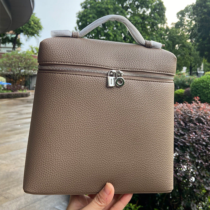 First Layer Cowhide Genuine Leather Portable Backpacks