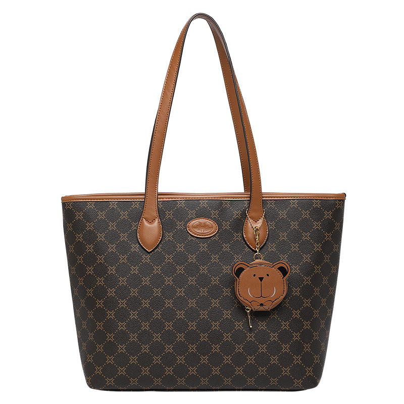 Women's Large Capacity Summer Shopping Niche Commuter Shoulder Bags