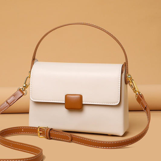 Women's Genuine Leather Trendy Niche Affordable Luxury Crossbody Bags