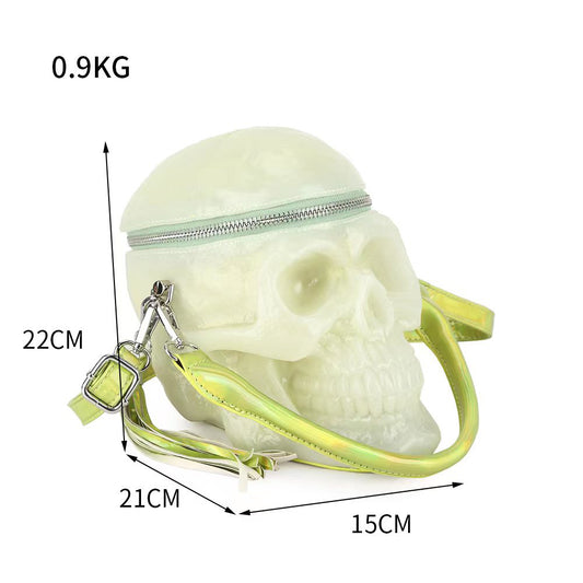 Luminous Skull Hand Punk Fluorescent Dark Handbags