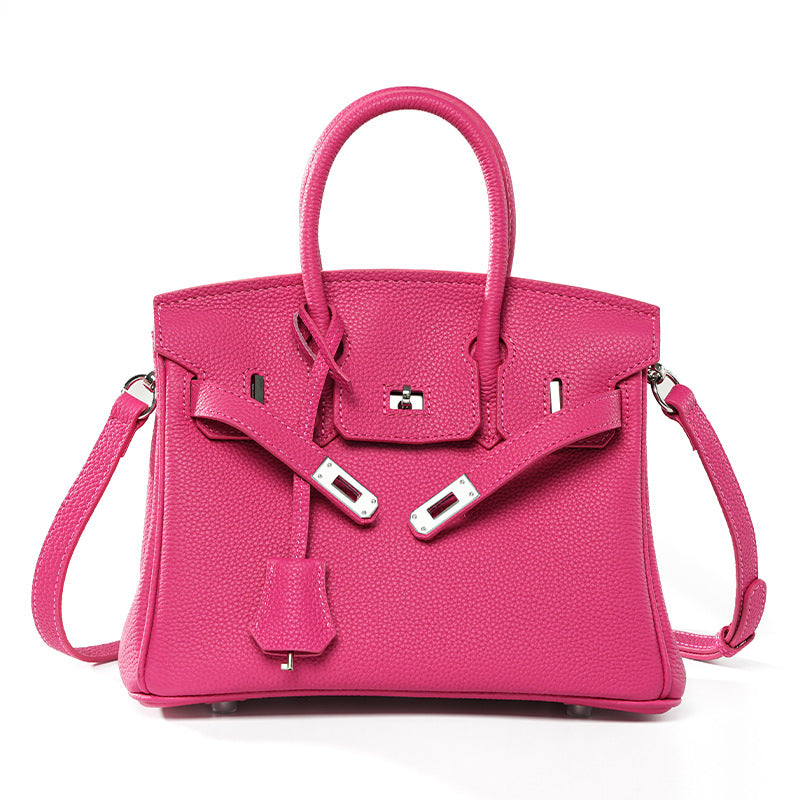 Women's Leather Kelly Genuine Large Capacity Niche Handbags