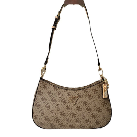 Women's Fashion Simple Printing Solid Color Ornaments Shoulder Bags