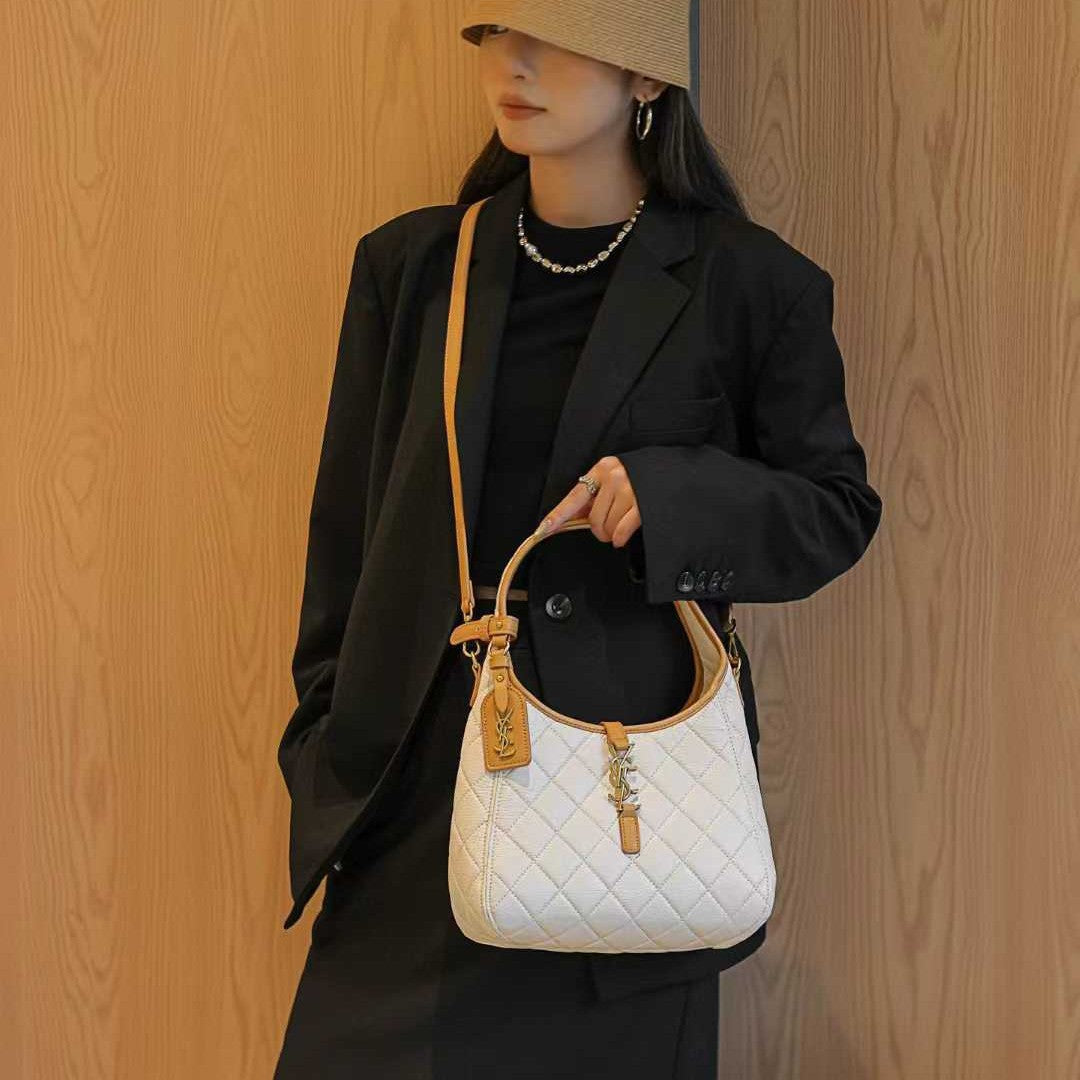 Unique Fashion Rhombus Texture Portable High-grade Shoulder Bags