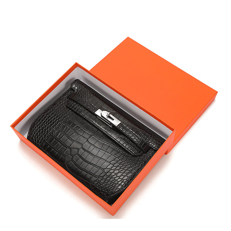 Women's Leather Retro Kelly High-grade Versatile Underarm Shoulder Bags