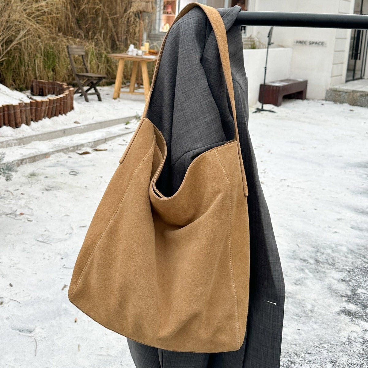 Capacity Totes Korean Style Underarm Versatile Bags