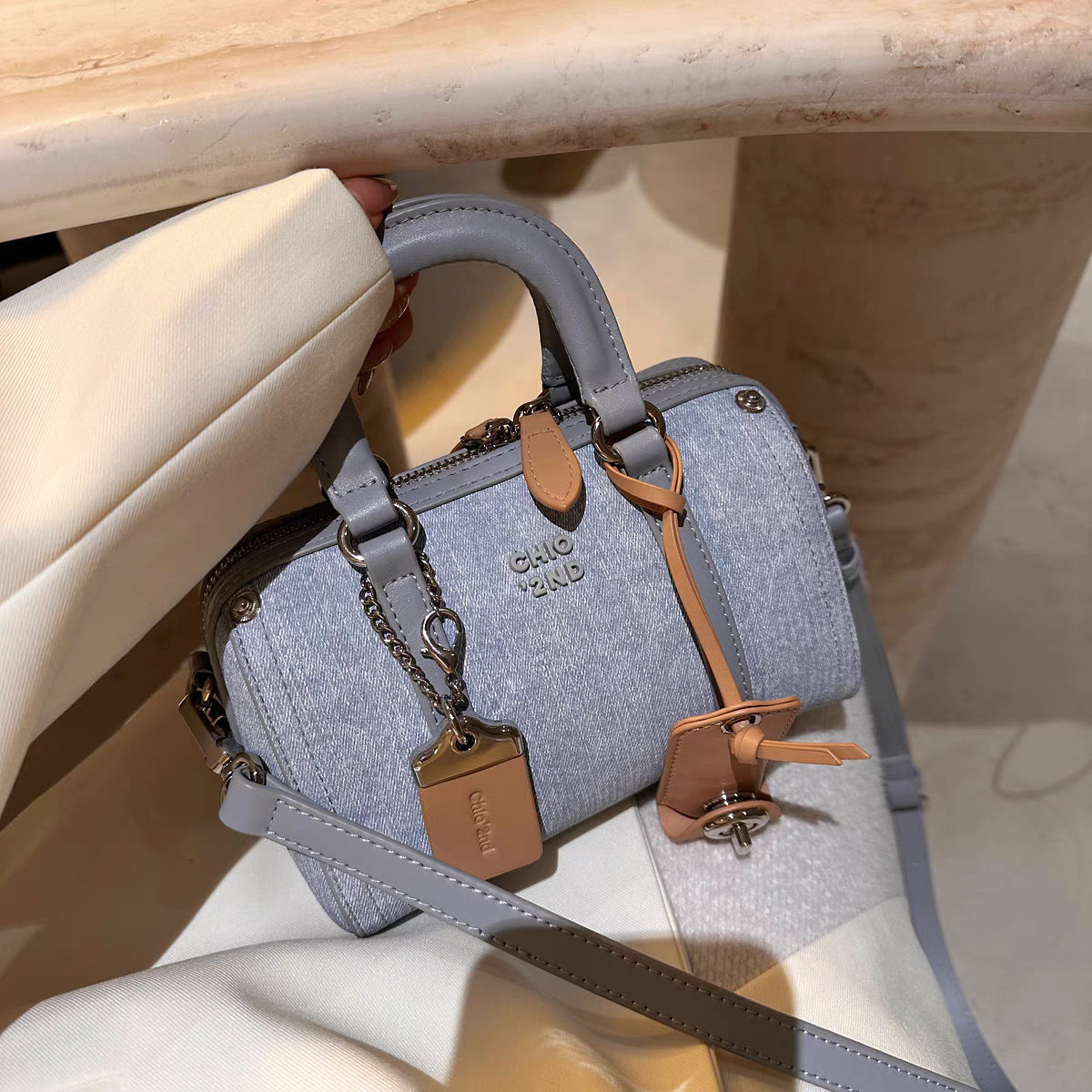 Trendy Women's Sunshine Holiday Pillow Sundries Crossbody Bags