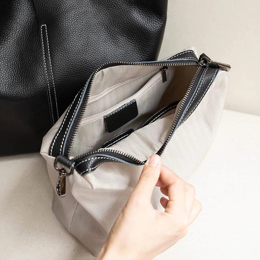 Women's Genuine Leather Large Capacity Commuter High-grade Shoulder Bags