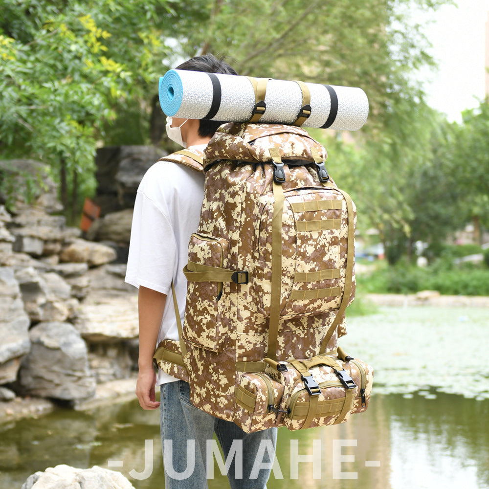 Army Camouflage Waterproof Large Capacity Camping Travel Bags