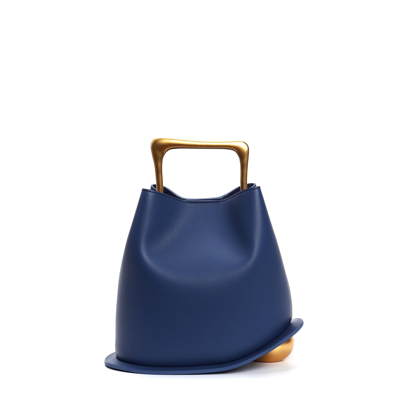 Women's Cowhide Leather Advanced Commuter Vegetable Basket Shoulder Bags