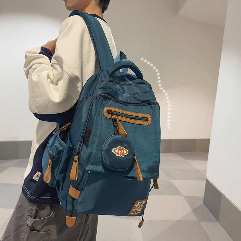 Boys Junior High College Lightweight Burden Backpacks